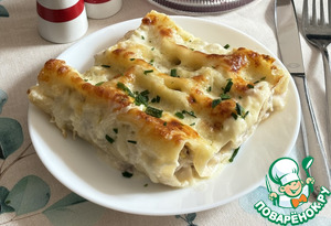 Каннеллони в сливках Каннеллони в сливках