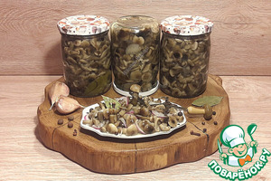 Маринованные опята по фирменному рецепту семьи