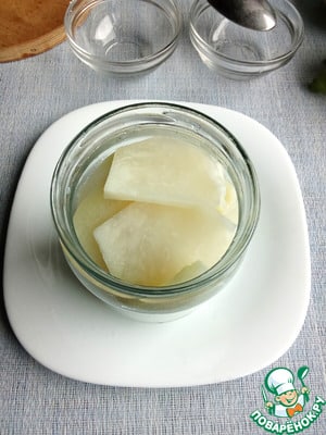Кольраби маринованная