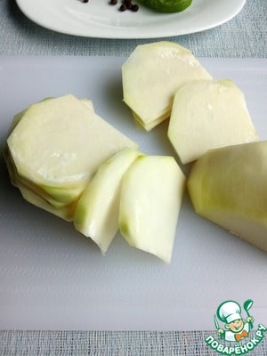Кольраби маринованная