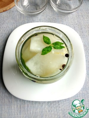 Кольраби маринованная