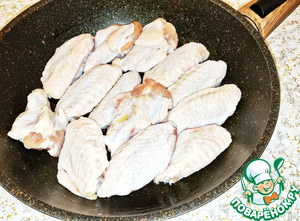 Куриные крылышки в апельсиновой глазури Куриные крылышки в апельсиновой глазури