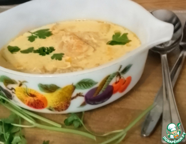 Луковый суп с петрушкой Луковый суп с петрушкой