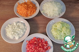 Овощная запеканка с манной крупой Овощная запеканка с манной крупой