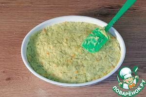 Овощная запеканка с манной крупой Овощная запеканка с манной крупой