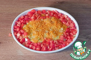 Овощная запеканка с манной крупой Овощная запеканка с манной крупой
