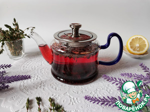 Чай с черникой и чабрецом Чай с черникой и чабрецом