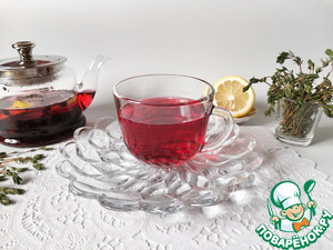 Чай с черникой и чабрецом Чай с черникой и чабрецом