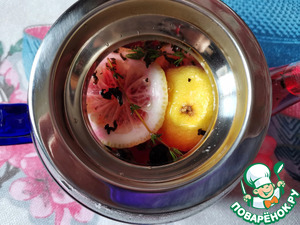 Чай с черникой и чабрецом Чай с черникой и чабрецом