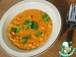Карри с фасолью в масле масала Карри с фасолью в масле масала